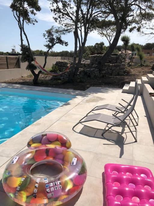 Villa Neuve Avec Piscine Бонифачо Екстериор снимка
